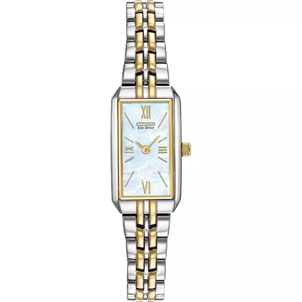 Citizen SILHOUETTE Eco-Drive Two-Tone Watch 26x15mm