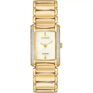 Citizen  Euphoria Women's Gold Watch 20mm