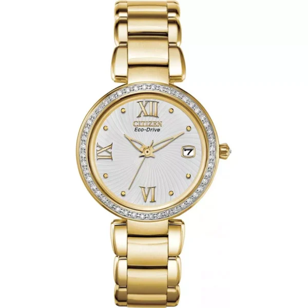 Citizen Marne Japanese Quartz Women's  Gold 33mm