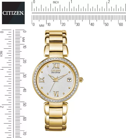 Citizen Marne Japanese Quartz Women's Gold 33mm