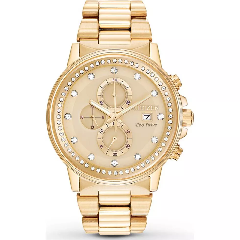 Citizen Nighthawk Chamagne Watch 42mm