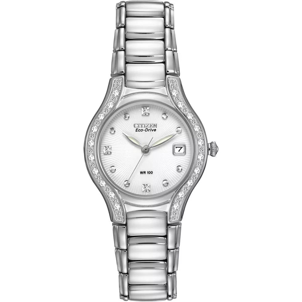 Citizen Silhouette Diamond Eco Drive Watch Women's 26mm