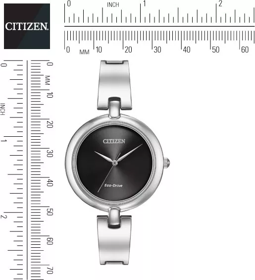 Citizen Silhouette Eco Drive Watch, 34mm