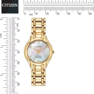 Citizen Silhouette Japanese Gold Watch, 26mm