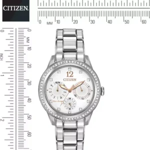 Citizen Silhouette Japanese Silver Watch, 36.5mm