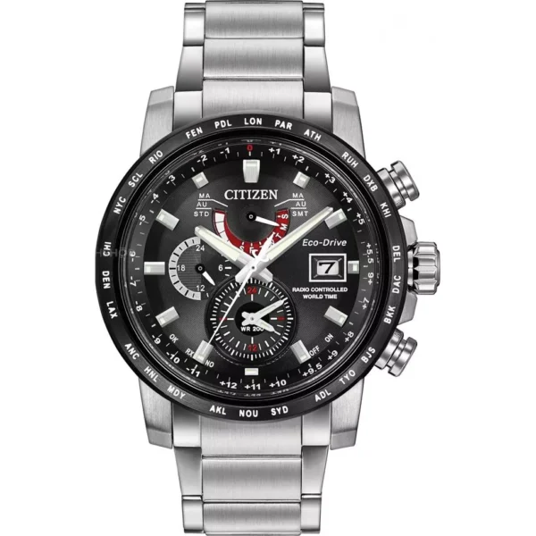 CITIZEN World Time A-T Chronograph Perpetual 44mm