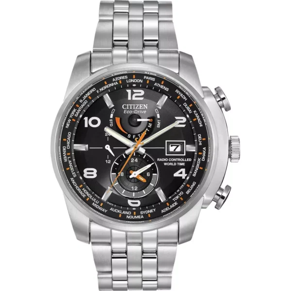 CITIZEN WORLD TIME A-T WATCH 43MM