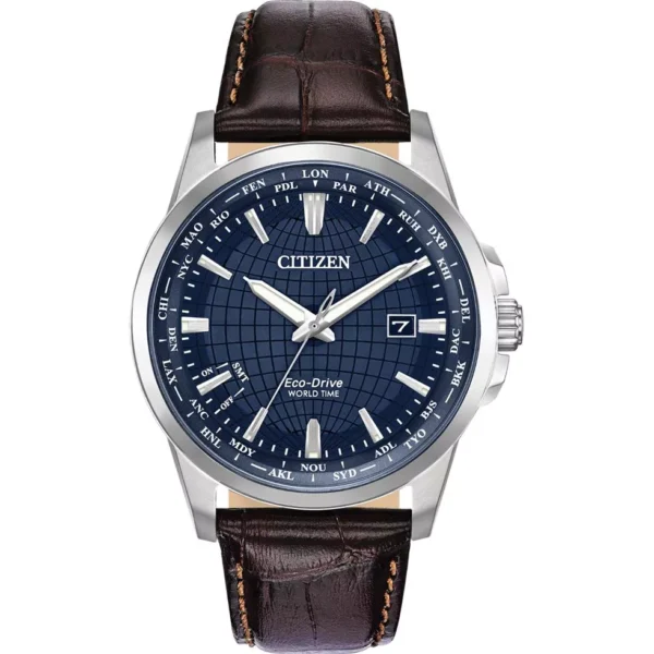 Citizen World Time Blue Men's Watch 41mm