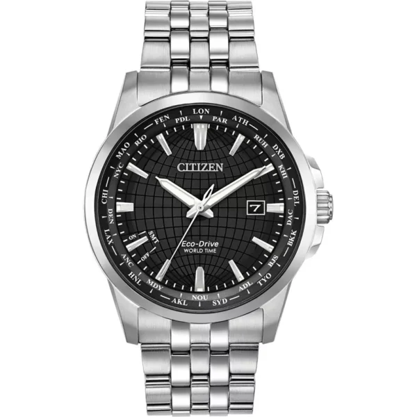 Citizen World Time Eco-Drive Watch 41mm