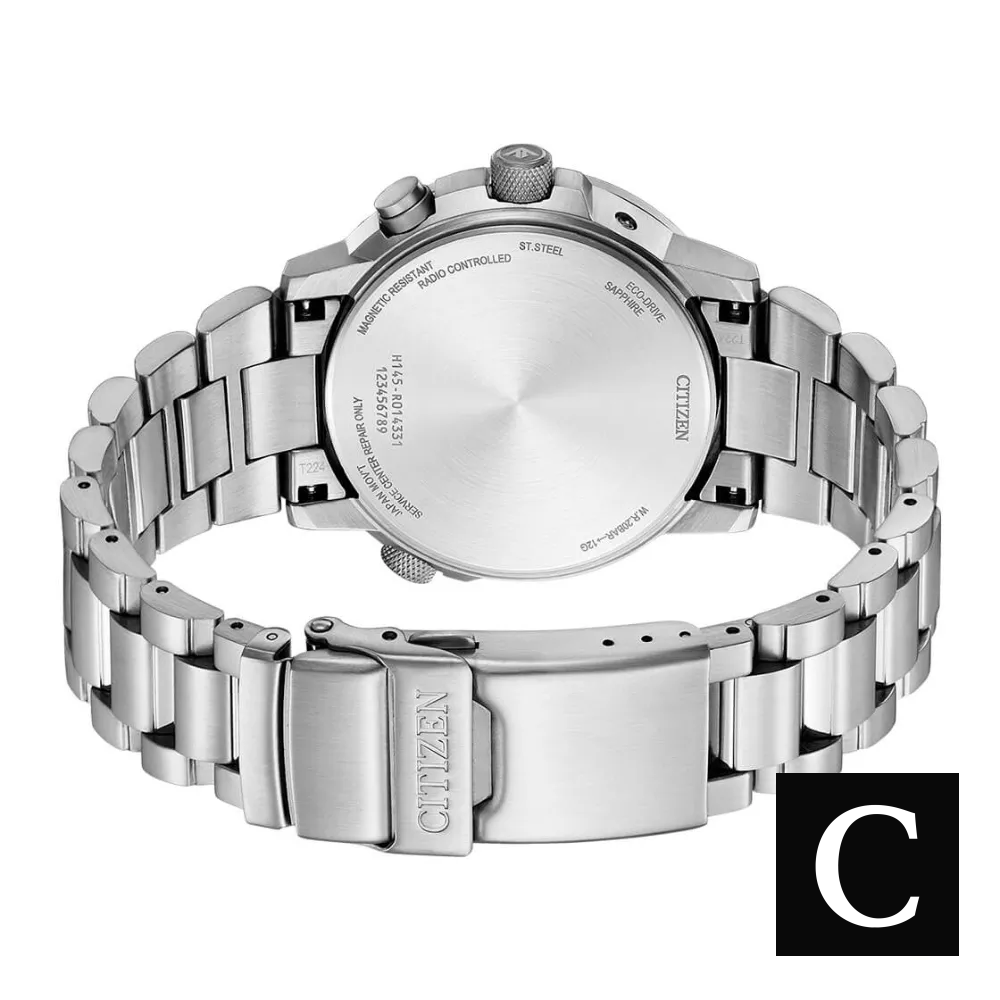 Citizen Promaster Sky Silver Tone Watch 44.2mm